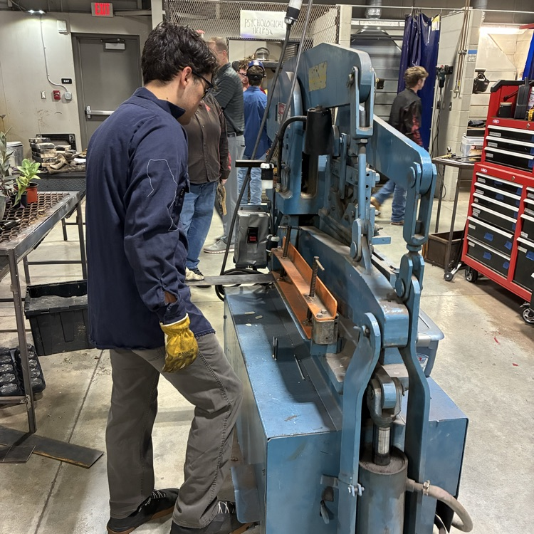 Cutting metal