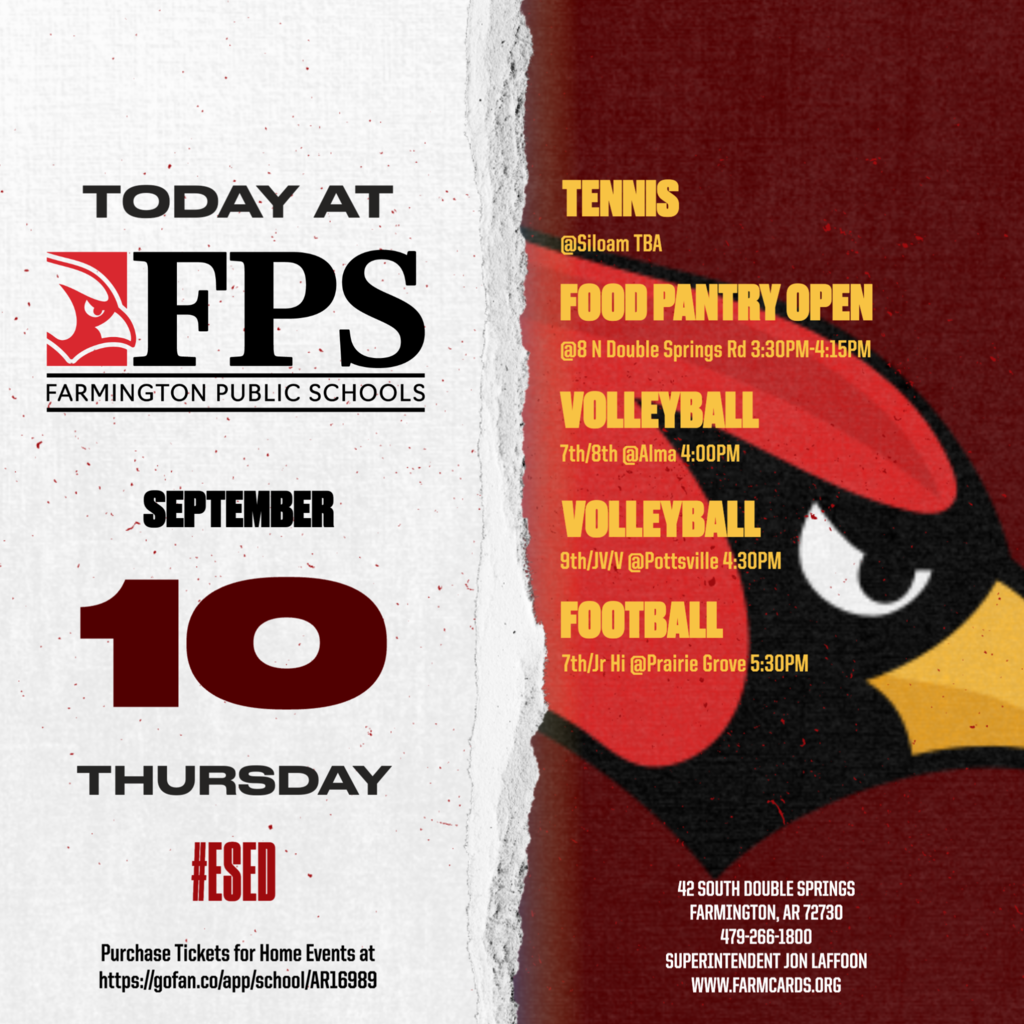 A sports event flyer shows sports like tennis, volleyball, and football. The date is September 10, Thursday.