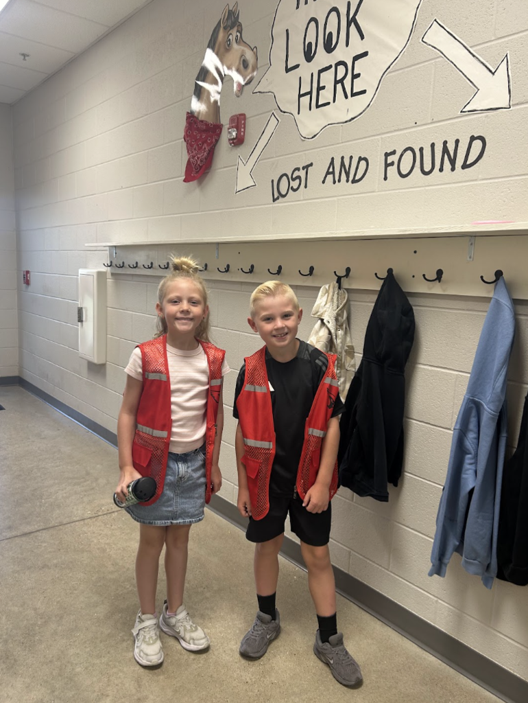 Ambassadors organize our lost and found
