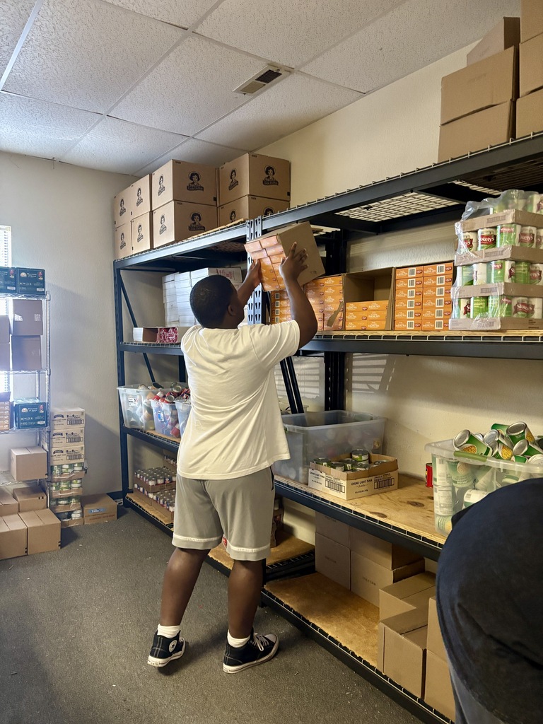 Person in a white t-shirt and shorts reaching up to a shelf with multiple boxes.