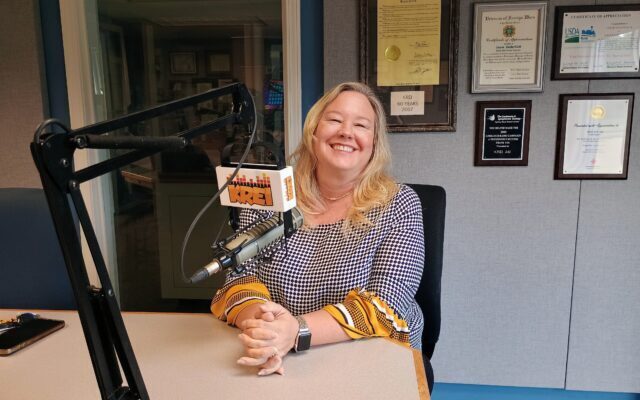 Farmington superintendent at KREI radio station