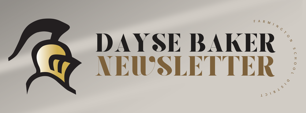 Dayse Baker newsletter header