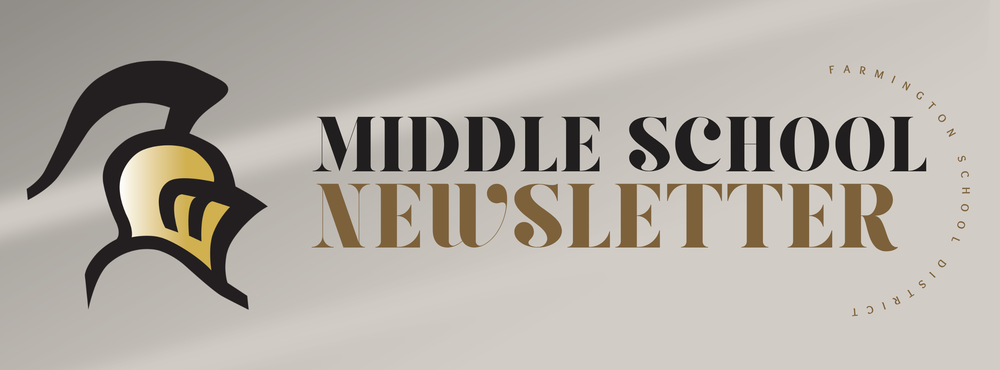 Header for Middle School newsletter