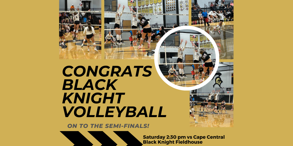 Congrats Black Knight Volleyball