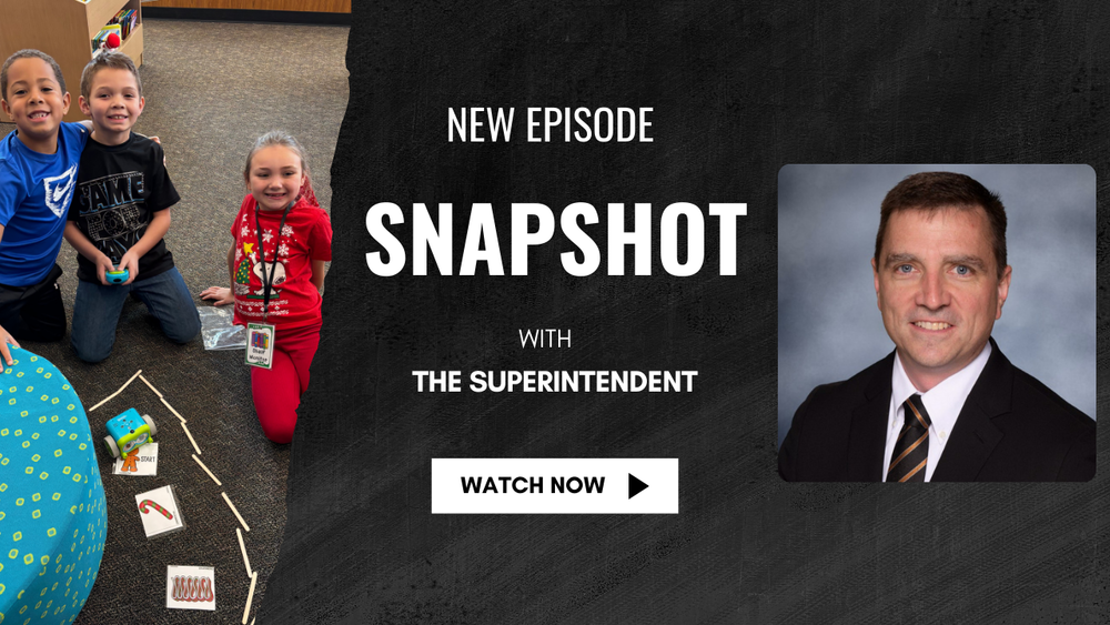 students in class and a separate picture of Dr. Gibbs in a suit and tie