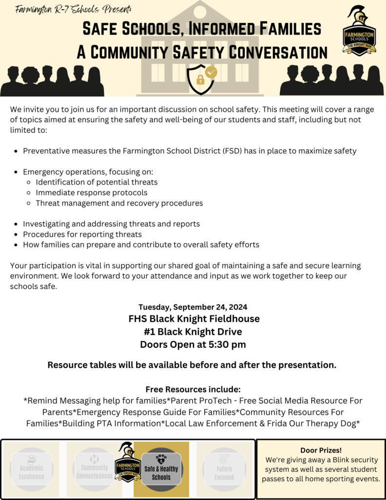 Safe Schools Informed Families