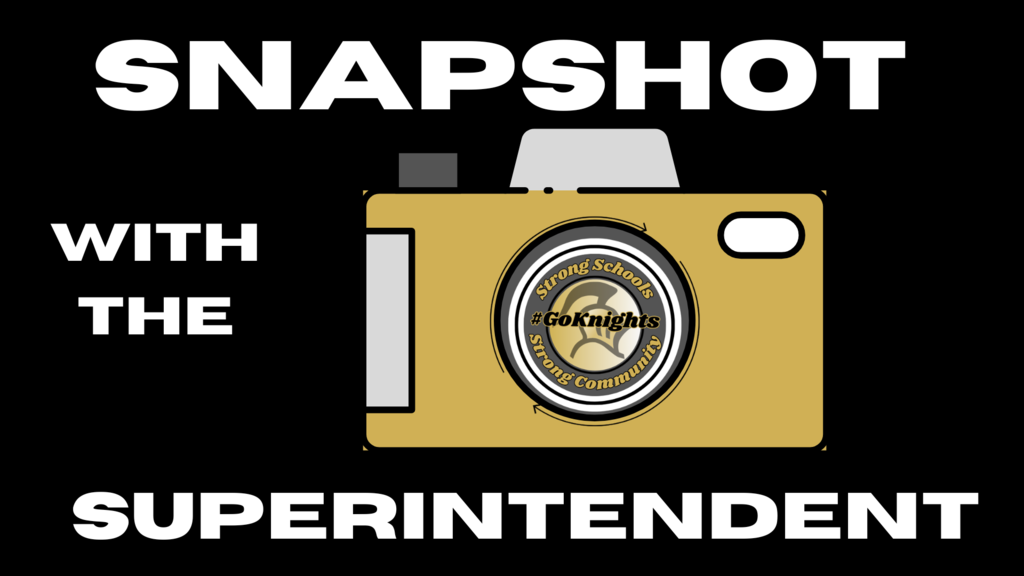 snapshot with the superintendent