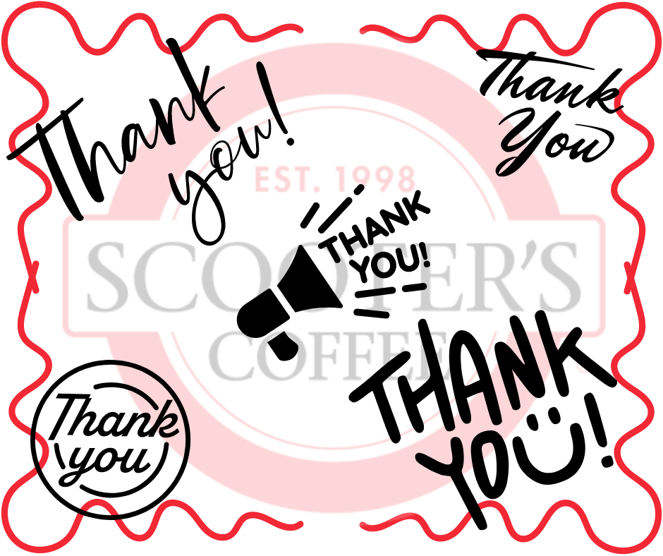 scooter's thank you