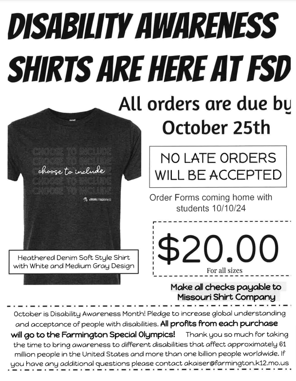 Disability Awareness Shirts