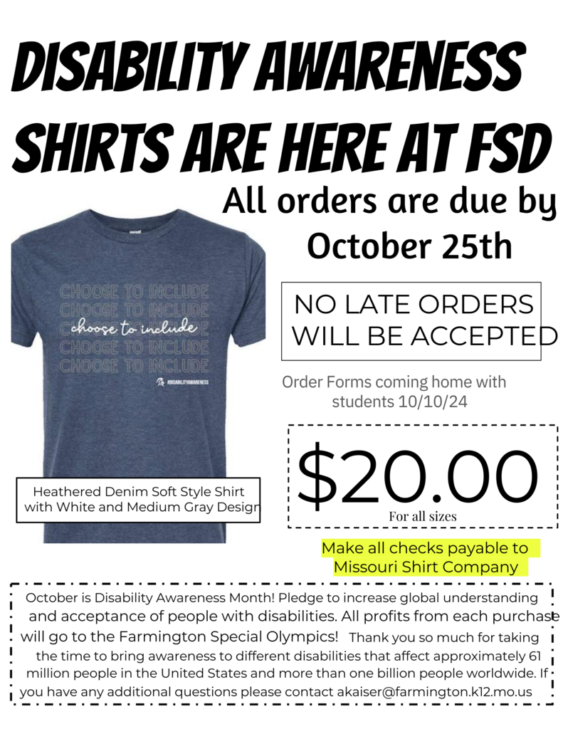 Disability Awareness T-Shirts