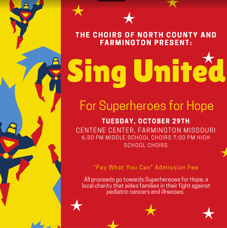 sing united tuesday october 29th for choir