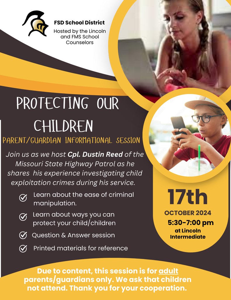 protecting our children session 5:30-7:00pm