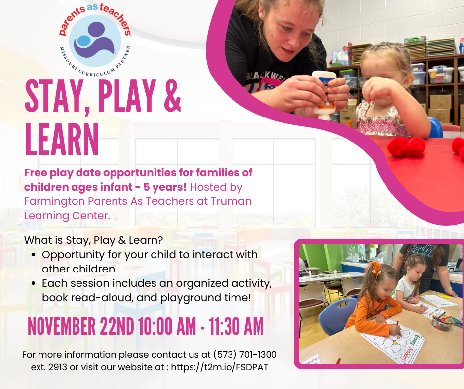 Stay, Play and Learn