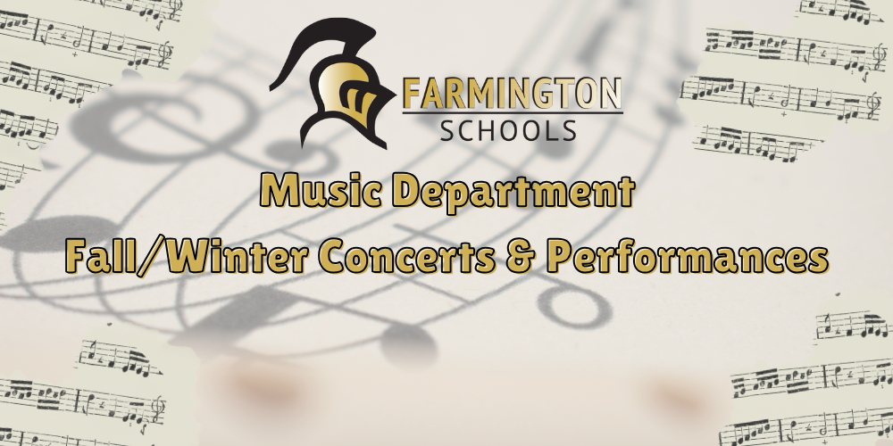 Music Department Fall Winter Concerts and Performances