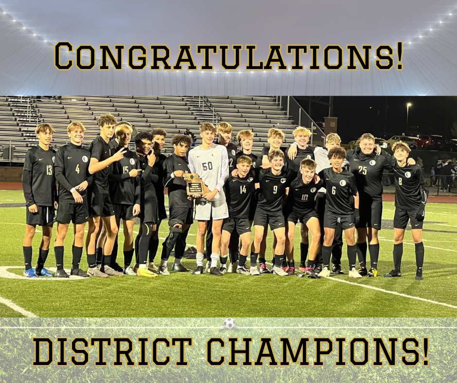 Congratulations! District Champions!