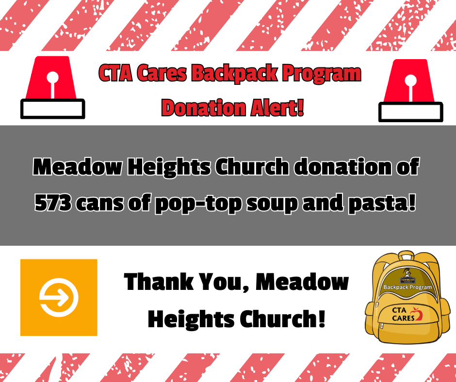 Back Program Donation Alert