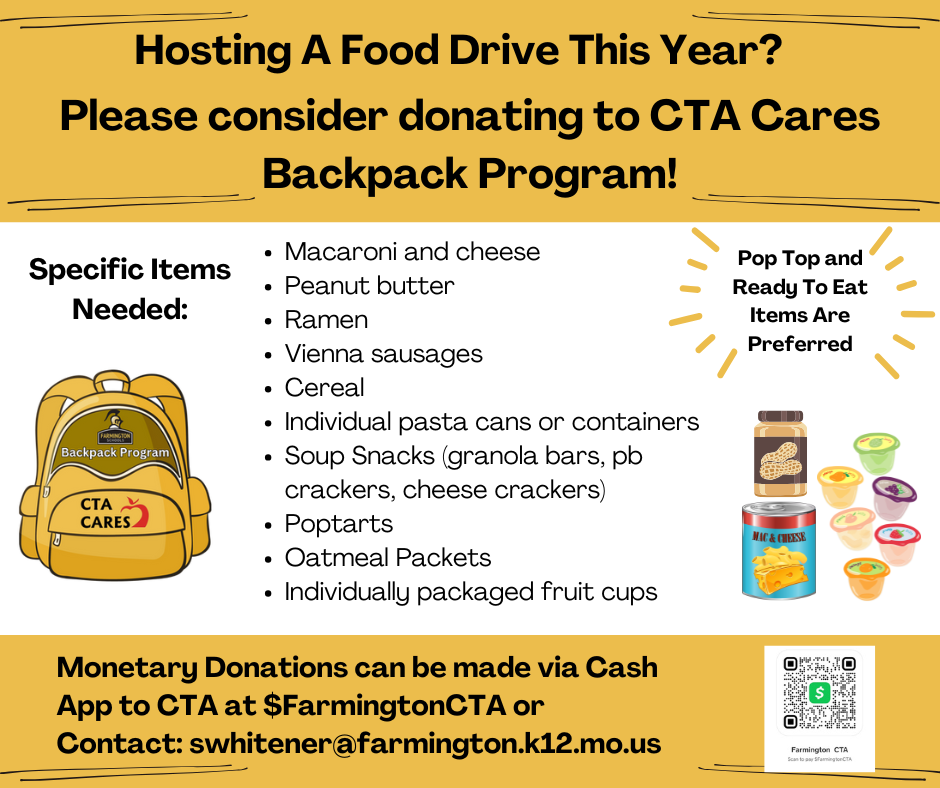 Hosting a food drive this year?