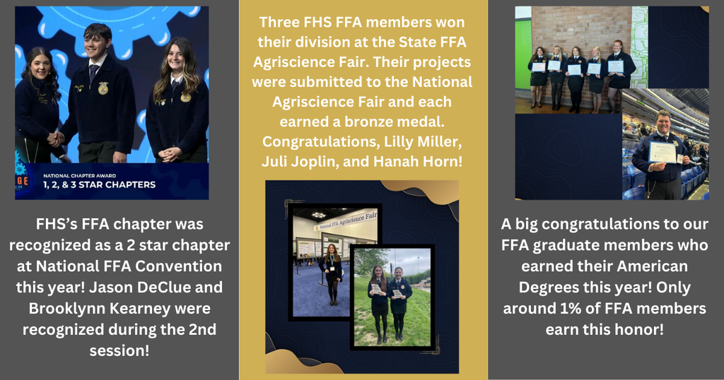 FFA Achievements