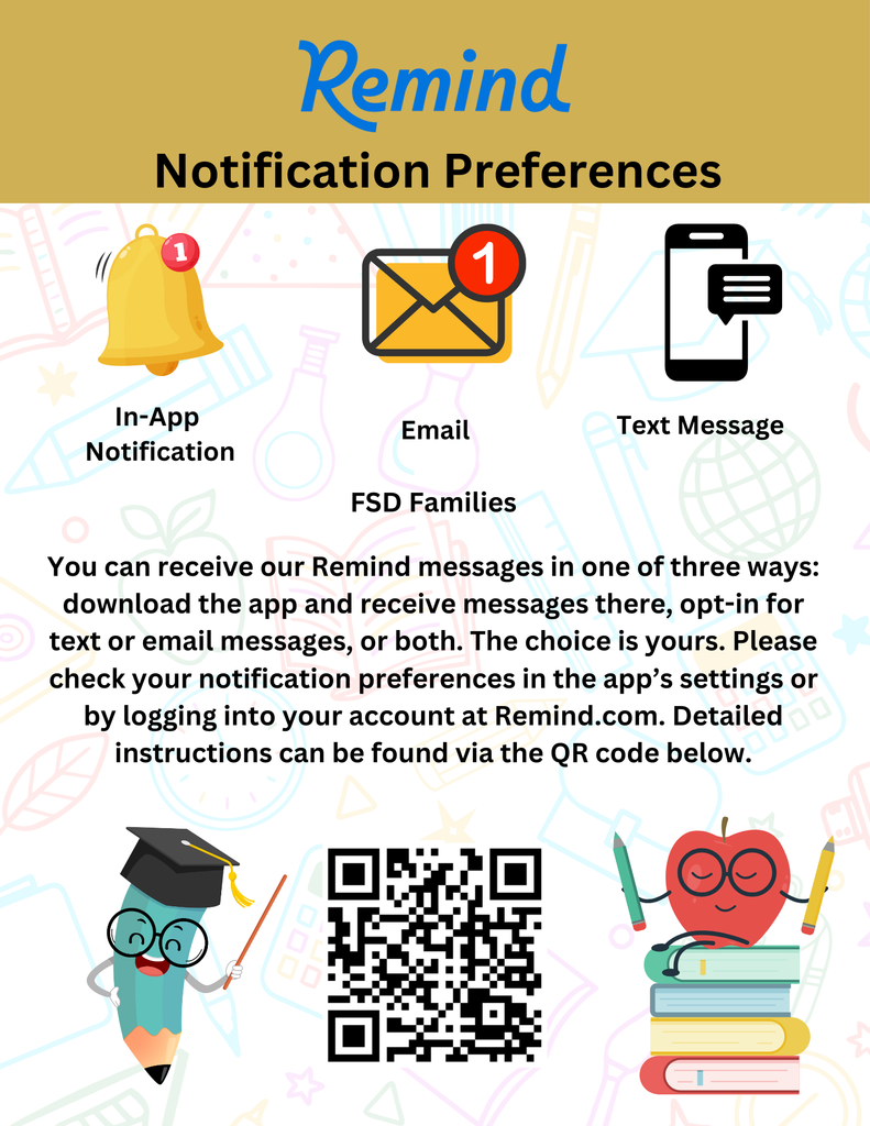 Remind Notification Preferences