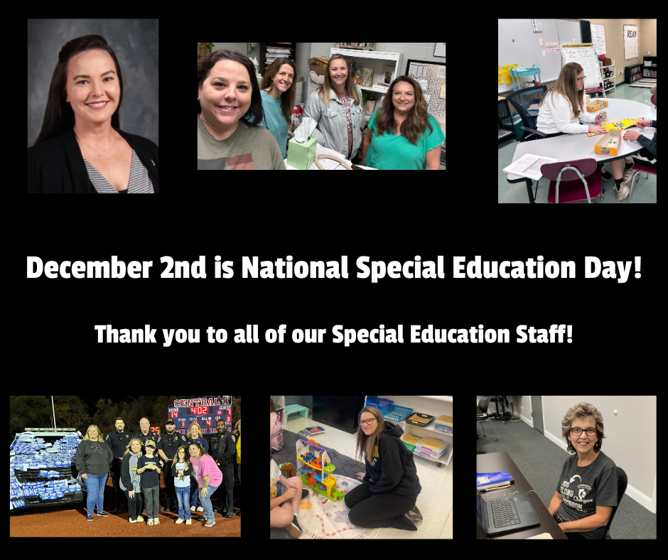 December 2nd is National Special Education Day.