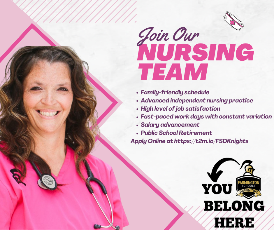 Join our Nursing Team