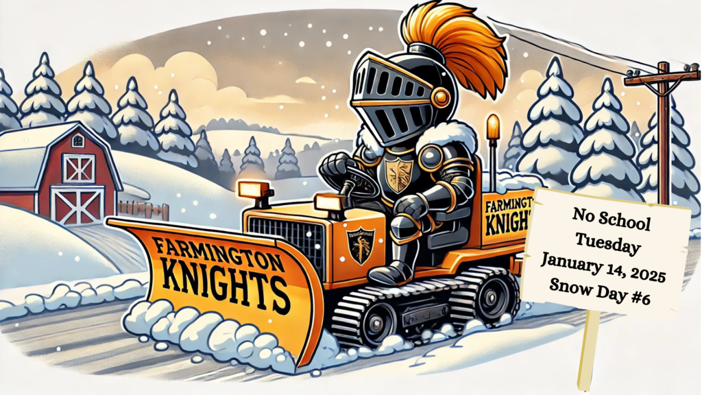 No School Tuesday, January 14, 2025