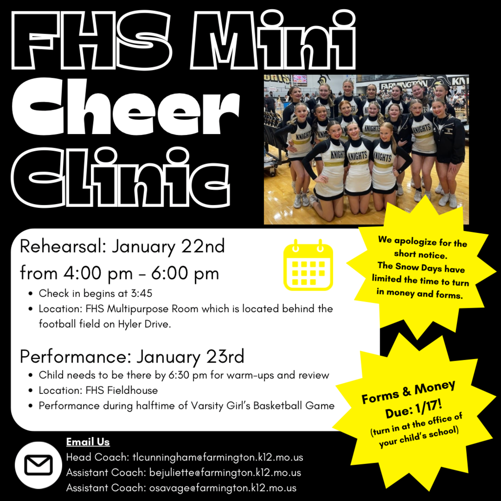 FHS Mini-Cheer Clinic