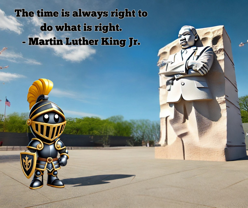 The time is always right to do what is right. - MLK