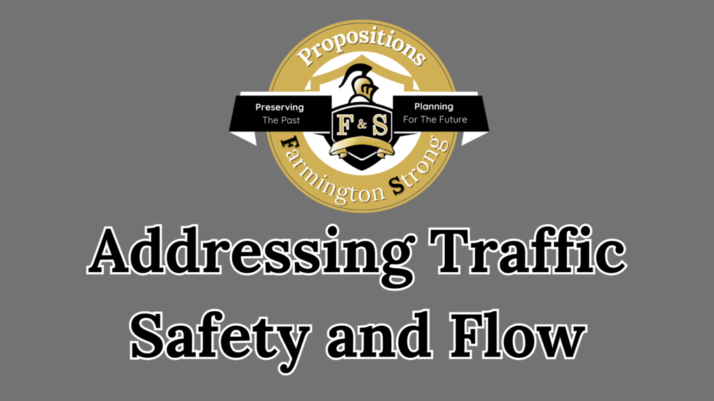 Addressing Traffic Safety and Flow
