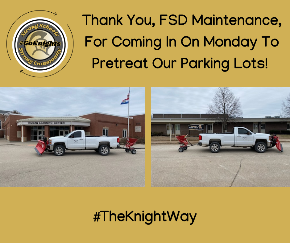thank you fsd maintenance staff