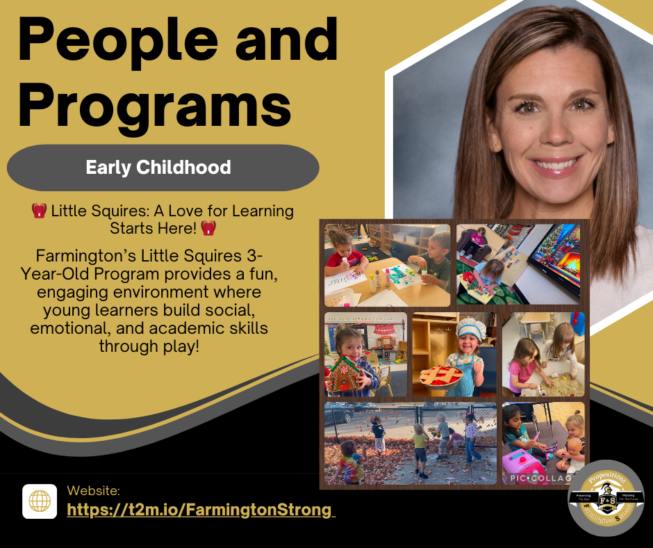 People and Programs Mrs. Bono and students