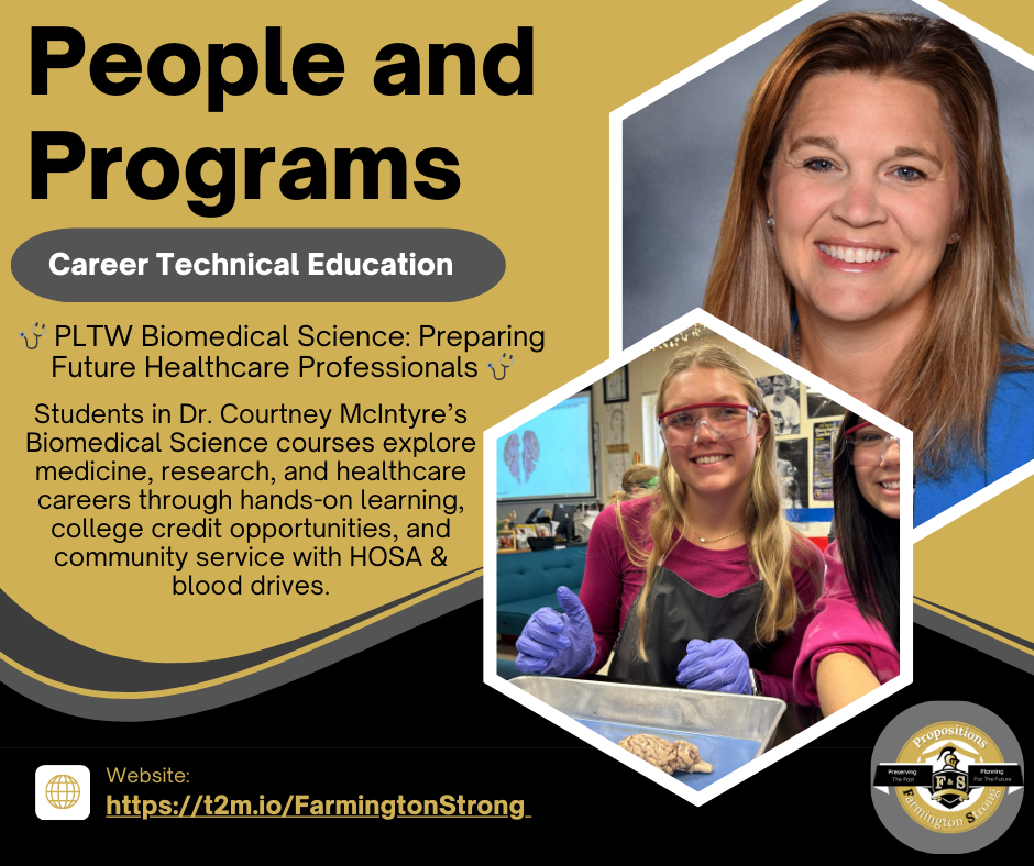 People and Programs Students In Dr. McIntyre's Classroom