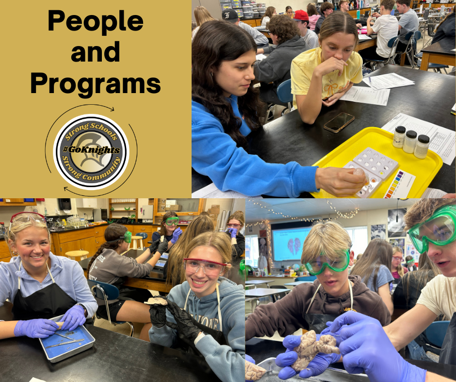 People and Programs Students In Dr. McIntyre's Classroom