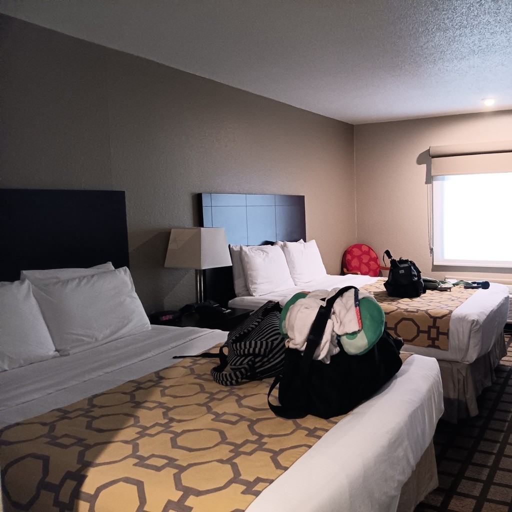 Just made it to the hotel