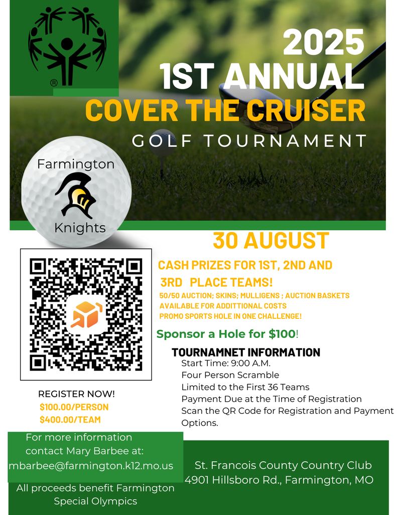 golf tournament flyer