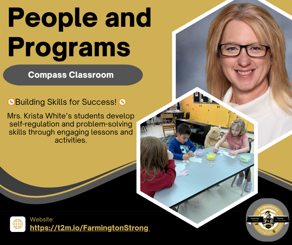 compass classroom Mrs. Krista White and students