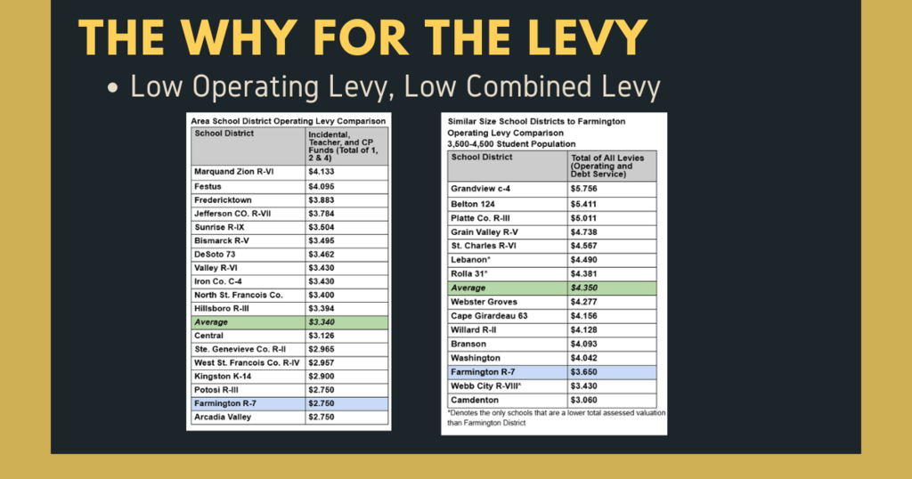 the why for the levy