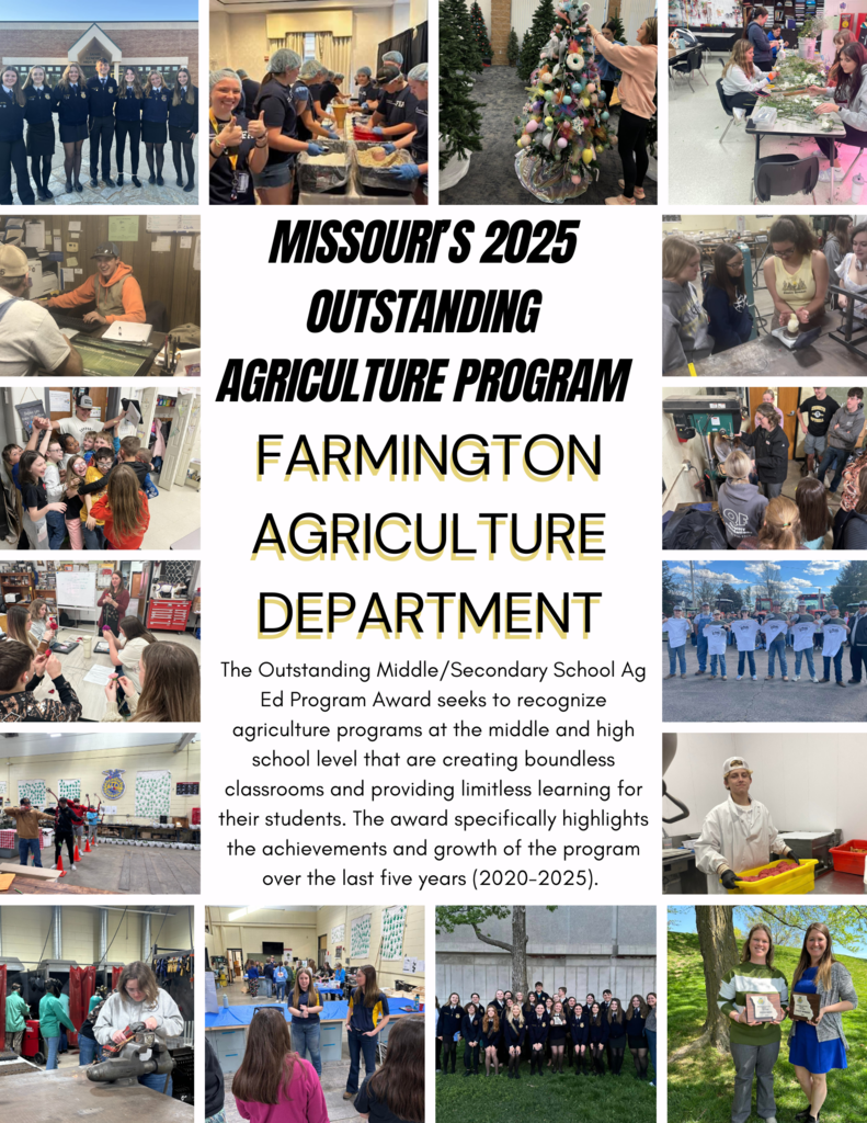 collage of ag classes