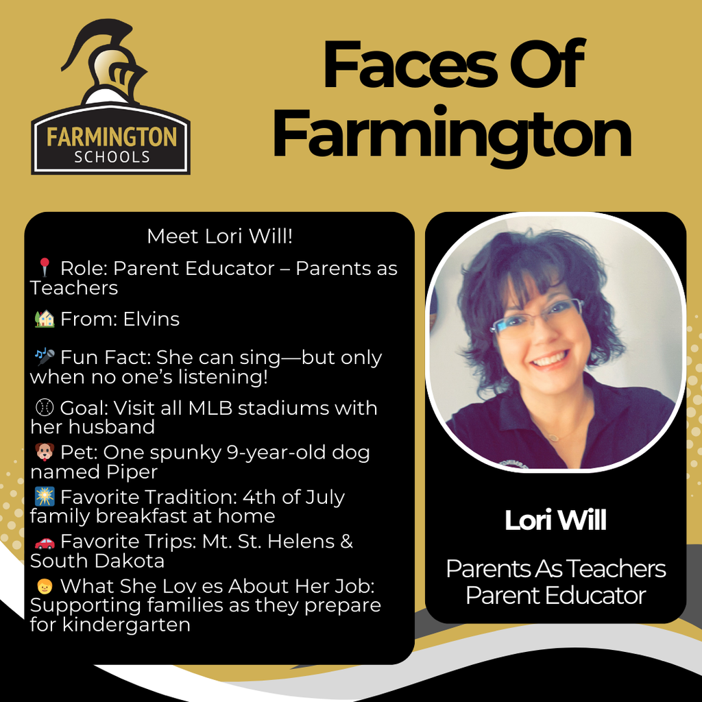 Faces of Farmington picture of Lori Will