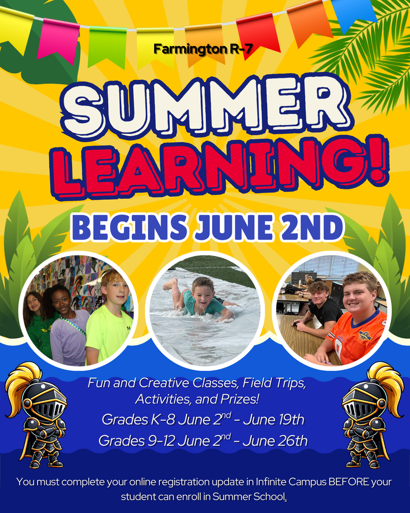 Summer Learning Begins June 2nd
