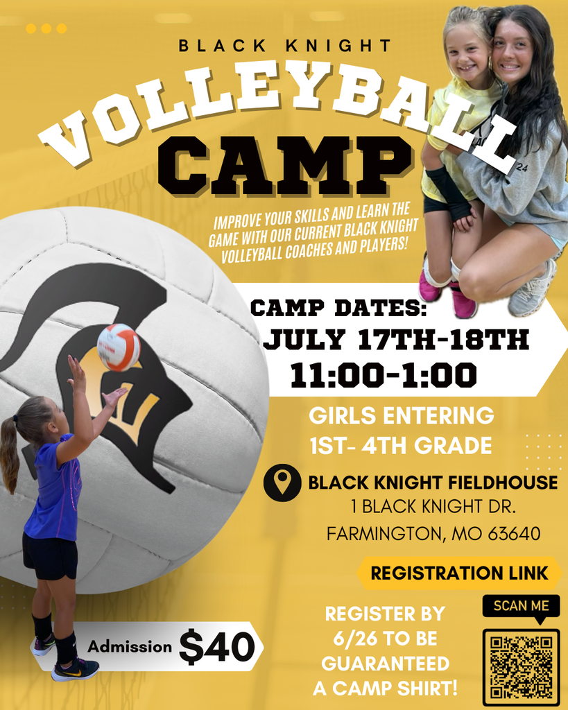 Volleyball camp picture of young girls playing volleyball