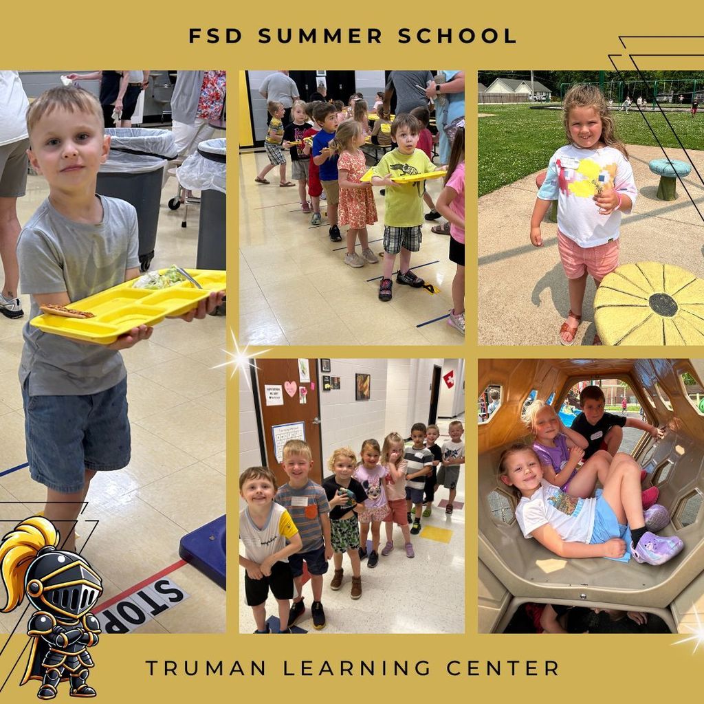 pictures of kindergarten students on the first day