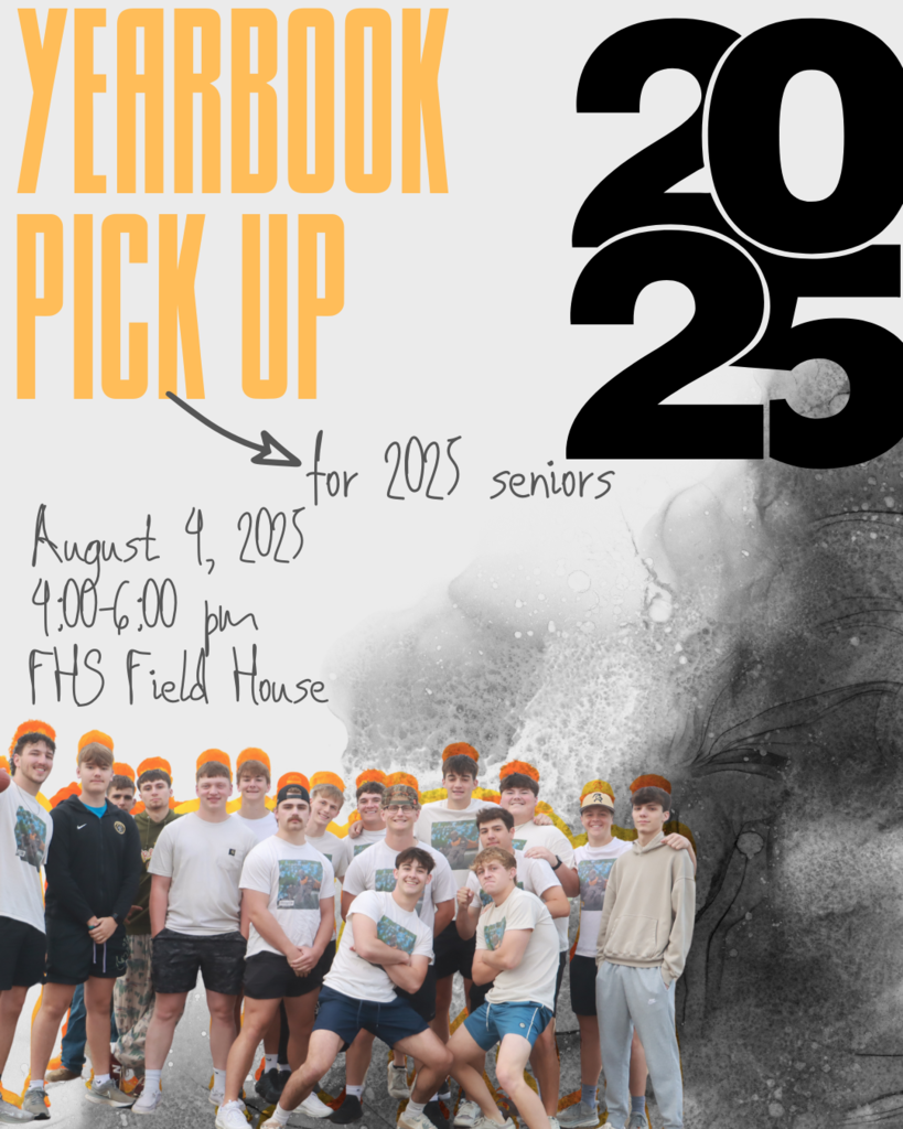 🎓 Hey class of 2025 Seniors! Before you blast off to college life, make one last stop at the high school to grab your yearbook! 📘✨ Relive the laughs, memories, and unforgettable moments one more time. Didn’t buy one last year? No worries—there are extra copies waiting just for you! First come, first served!