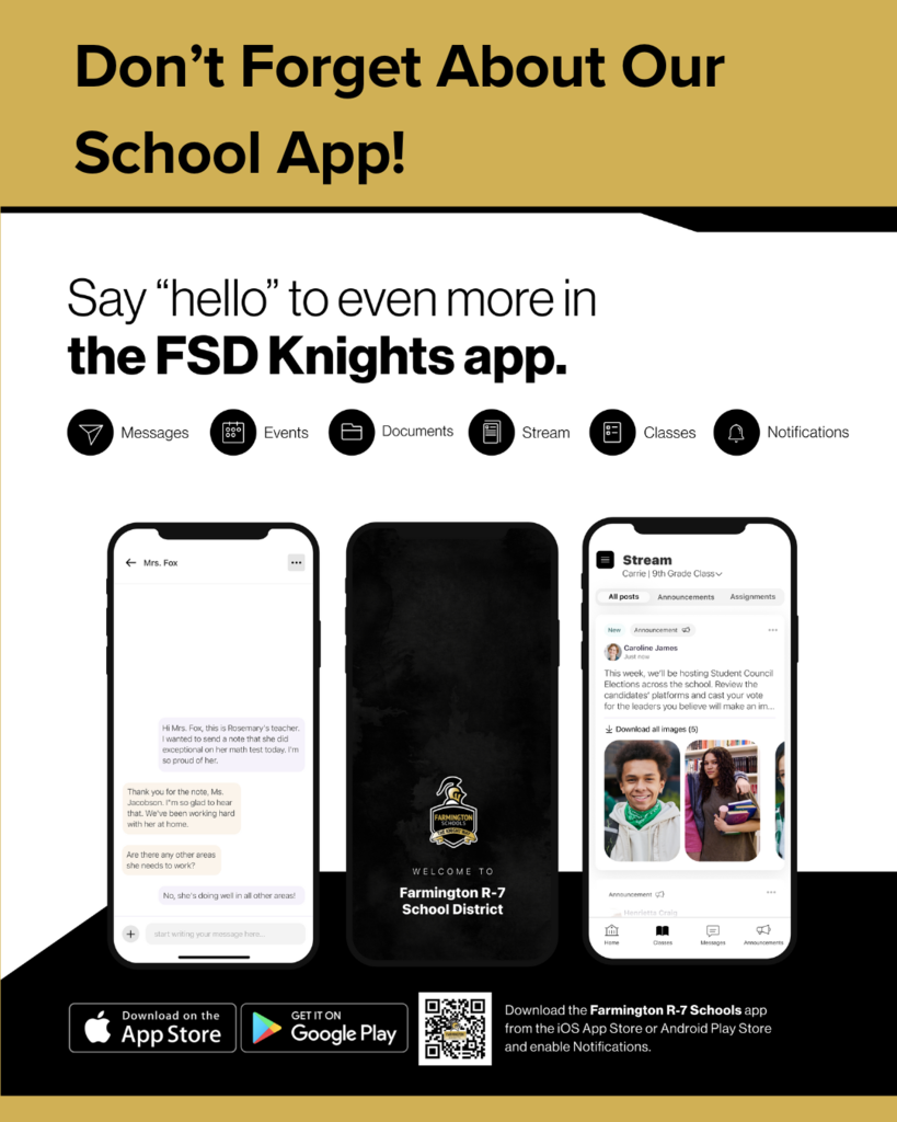 Don't Forget About Our School App