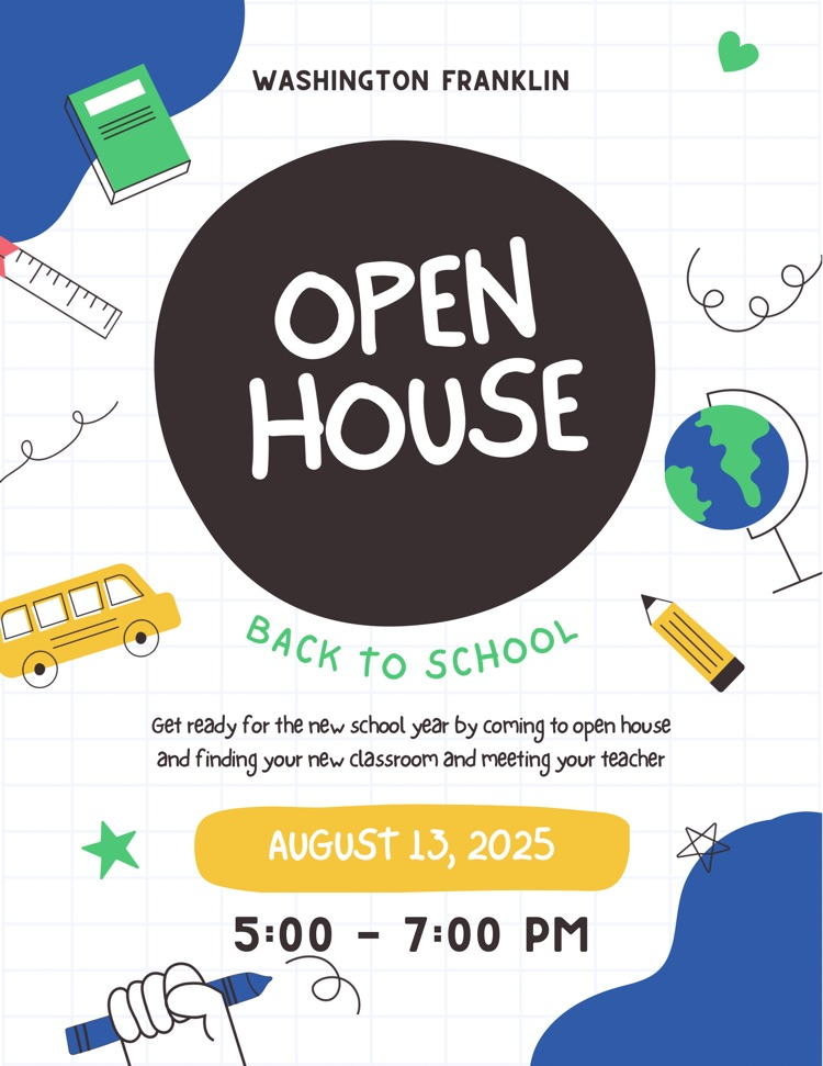 open house 8/13/25 5-7pm @ WF