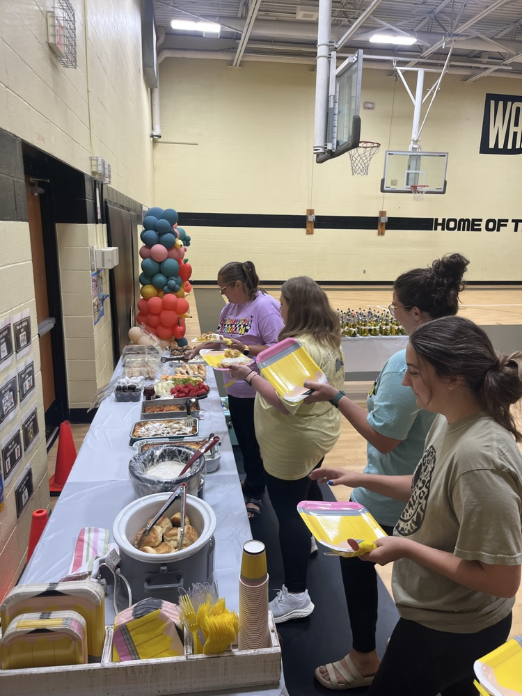 We love WF group providing breakfast and treats