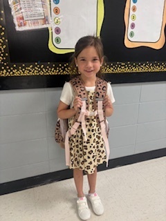 student on first day