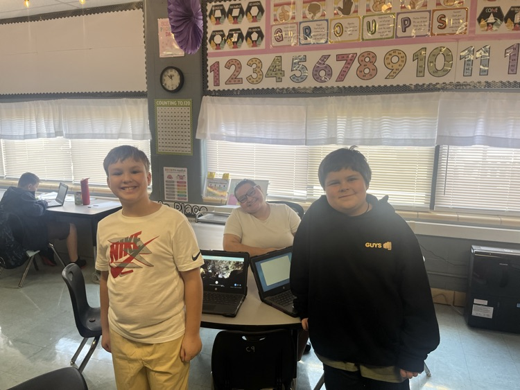 students during the first day of school