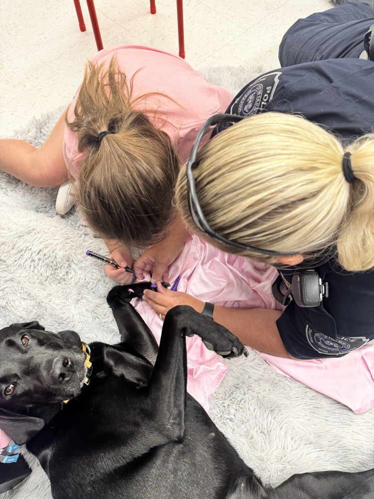 Fredia gets pampered and a friend enjoys her time giving her love ā¤ļø