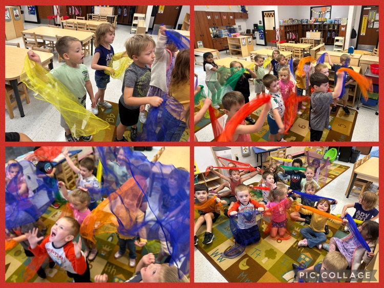 Prek scarves dancing